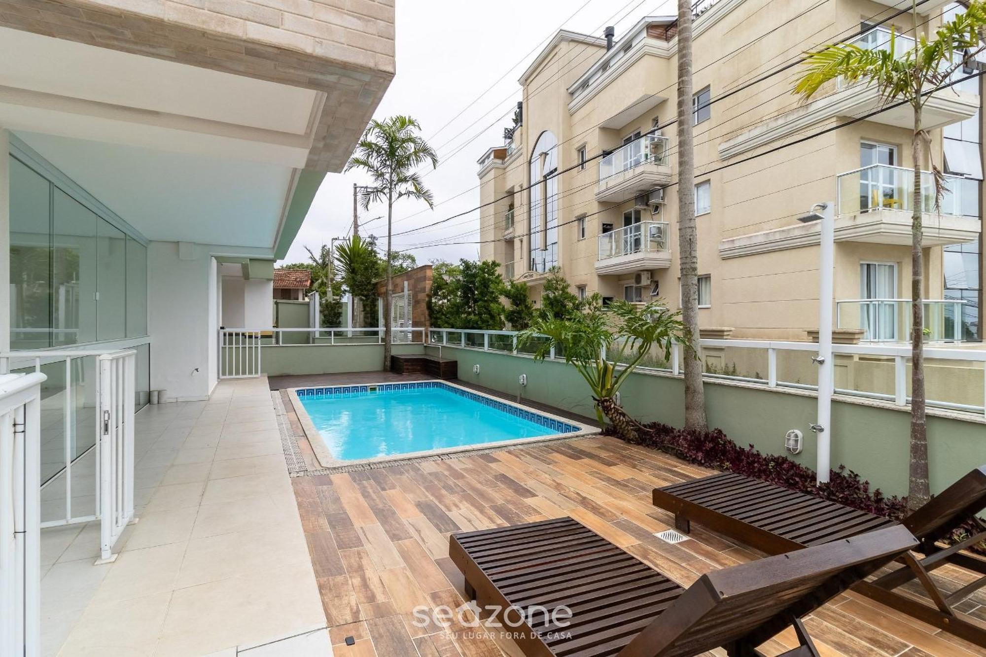 Apto C/Sacada E Churrasq A 150M Da Praia Sdp0206 Florianopolis Exterior photo